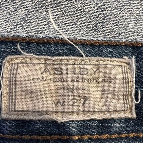 ALLSAINTS Ashby Low Rise Skinny Fit Jeans Size 27 - Picture 5 of 6